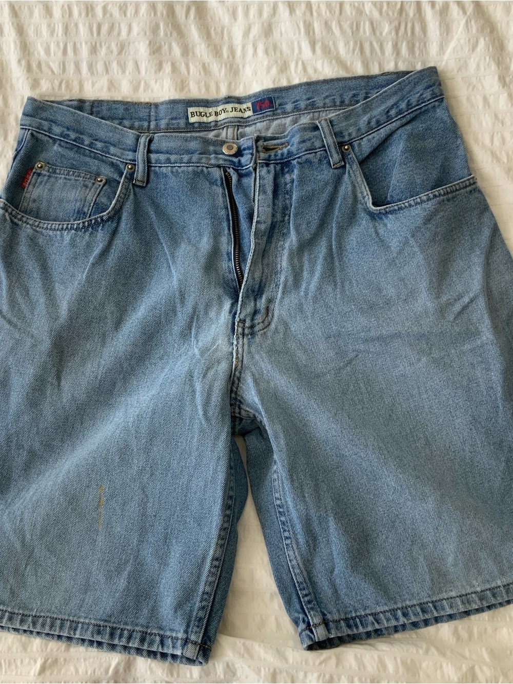 Guess Light Blue Denim Men’s Jean Shorts